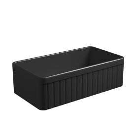 Black Farmhouse Sink Deep Apron Sink Undermount Farmhouse Kitchen Sink Single Farm Sink